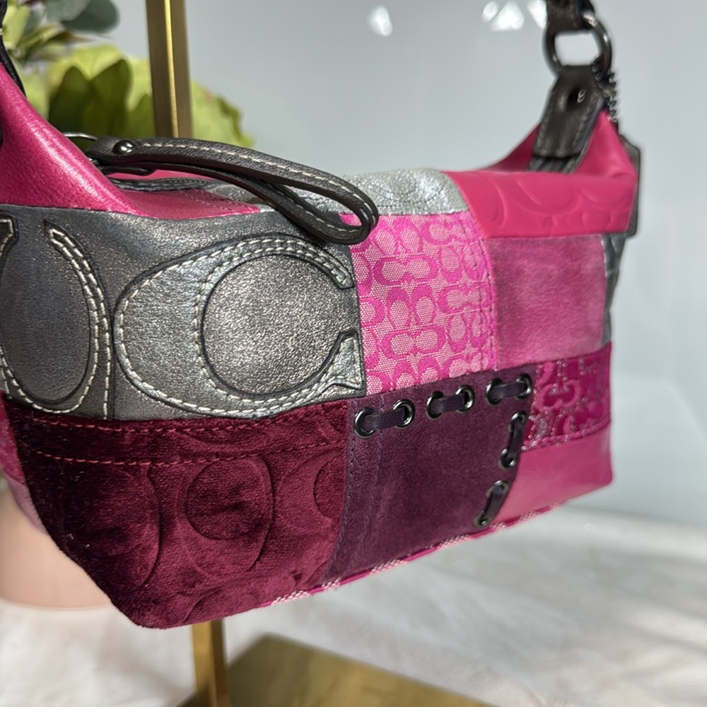 Vintage Y2K Coach Mini patchwork - Picture 5 of 14